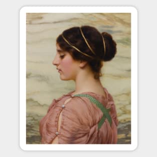 Marcella by John William Godward Magnet